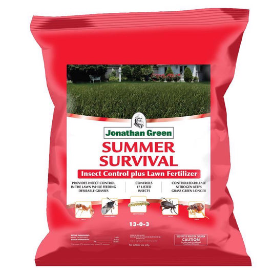 Jonathan Green Summer Survival Insect Control Lawn Fertilizer For All Grasses 5000 sq ft