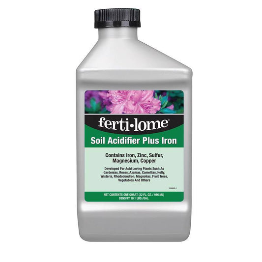 Ferti-lome Soil Acidifier Plus Iron 32 oz