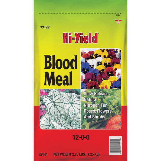 Hi-Yield BLOOD MEAL 12-0-0 Organic Granules Blood Meal 2.75 lb