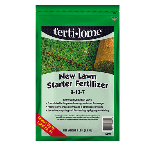 Ferti-lome Lawn Starter Lawn Fertilizer For All Grasses 1000 sq ft