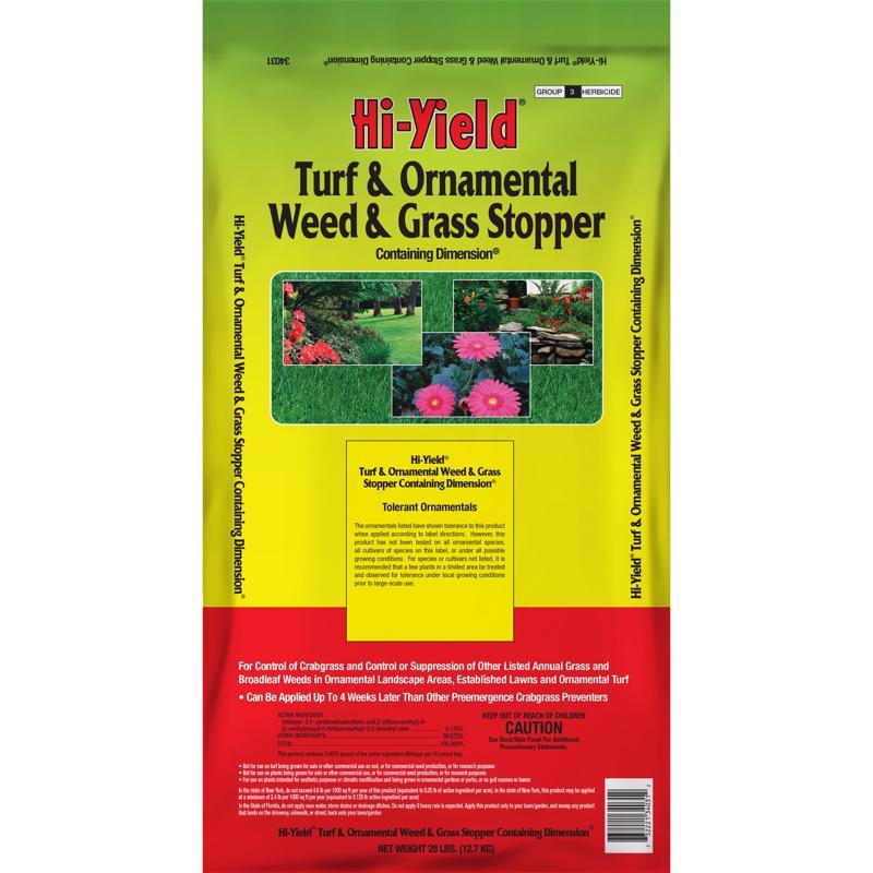 Hi-Yield Turf and Ornamental Weed and Crabgrass Control Granules 28 lb