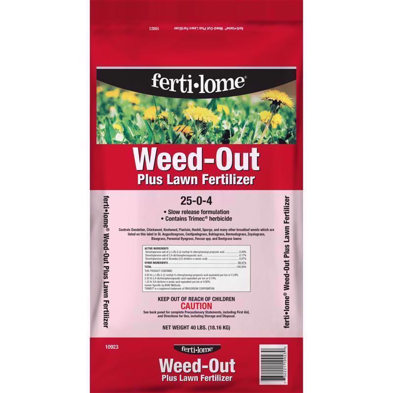 Ferti-lome Weed Control Lawn Fertilizer For Multiple Grass Types 10000 sq ft