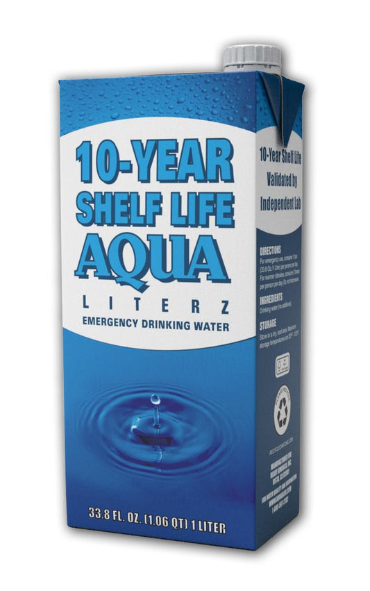 Aqua Literz 10-Year Shelf-Life