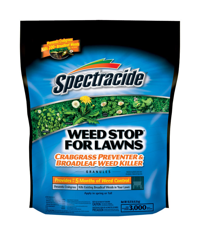 Spectracide Weed Stop Broadleaf and Crabgrass Killer Granules 10.8 lb
