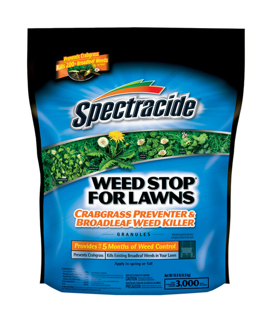 Spectracide Weed Stop Broadleaf and Crabgrass Killer Granules 10.8 lb
