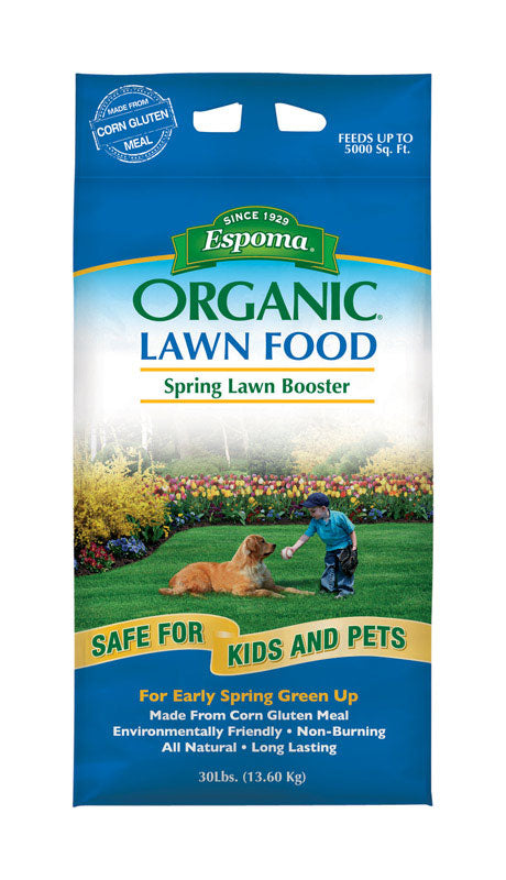 Espoma Organic Spring Lawn Food For All Grasses 5000 sq ft
