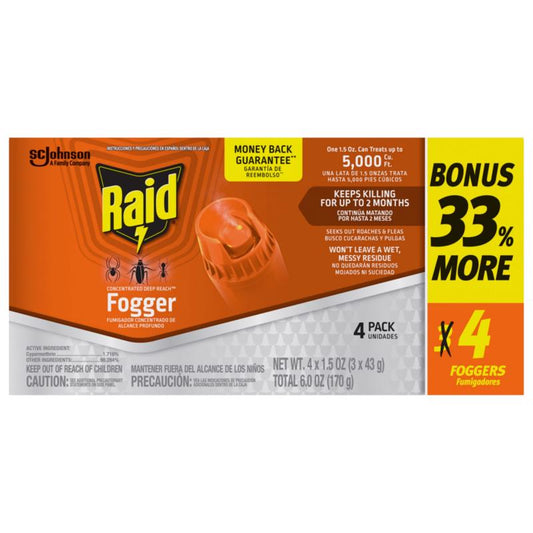 Raid Deep Reach Insect Killer Aerosol 1.5 oz