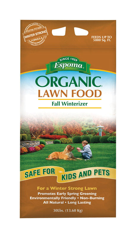 Espoma Organic All-Purpose Winterizer For All Grasses 5000 sq ft