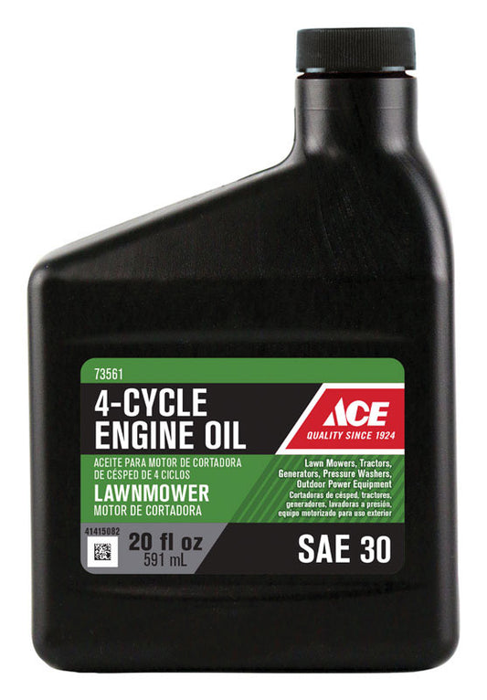 Ace SAE 30 4-Cycle Lawn Mower Motor Oil 20 oz 1 pk