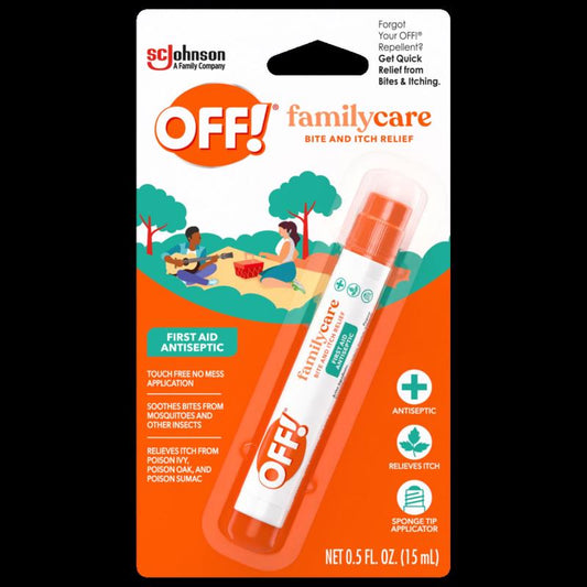 OFF! Bite Relief Liquid For Variety of Insects 0.5 oz
