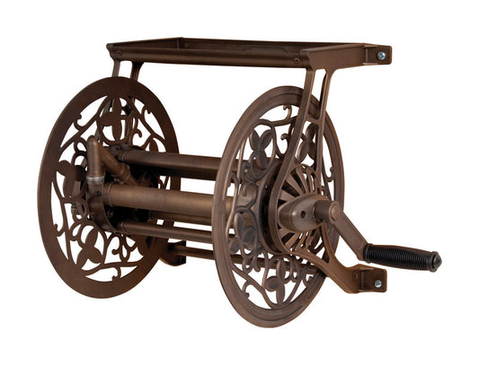 Ames NeverLeak 125 ft. Brown Wall Mounted Hose Reel