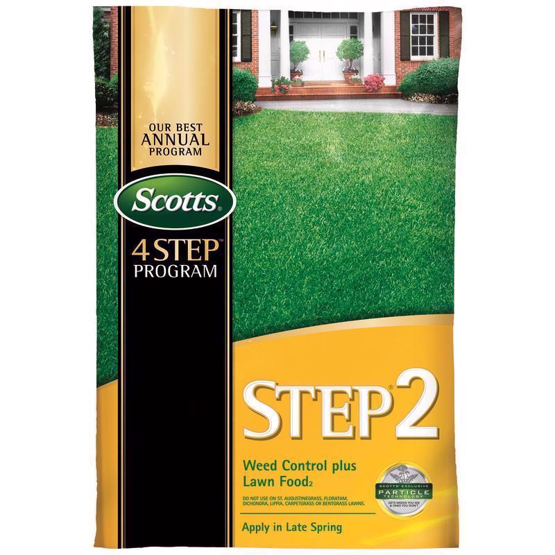 Scotts Step 2 Weed Control Lawn Food For Multiple Grass Types 15000 sq ft