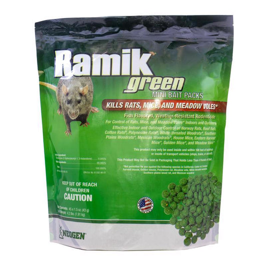 Ramik Fish-Flavored Bait Nuggets For Mice and Rats 4.2 lb 1 pk