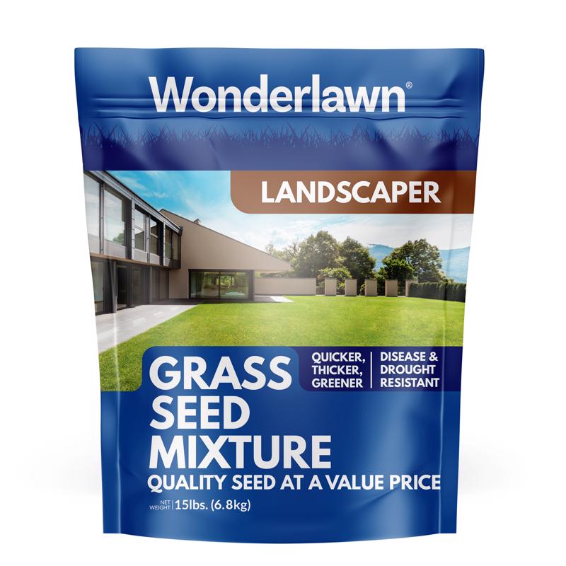 Barenbrug Wonderlawn Mixed Sun or Shade Grass Seed 15 lb