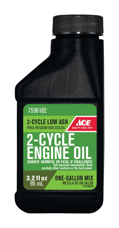 Ace 2-Cycle 40:1 Low Ash Engine Oil 3.2 oz