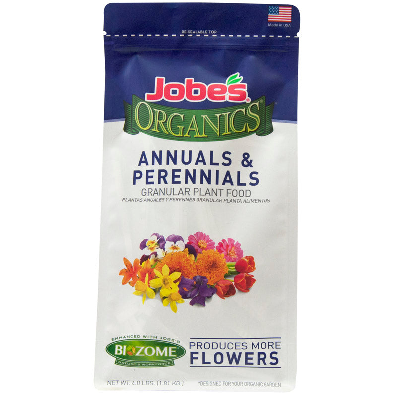 Jobe's Organics Organic Granules Annual/Perennials Plant Food 4 lb