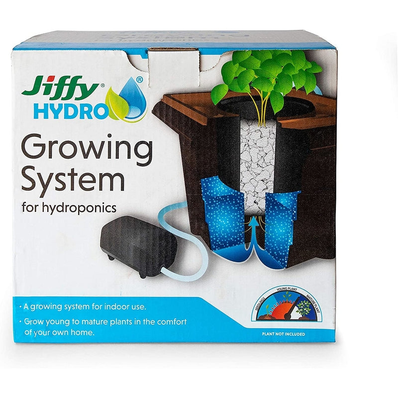 Jiffy Hydro 0 W Hydroponic Growing System 11 in. H X 11.5 in. W