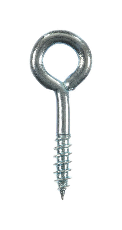 Ace 1/8 in. D X 1 in. L Zinc-Plated Steel Screw Eye 40 lb. cap. 10 pk