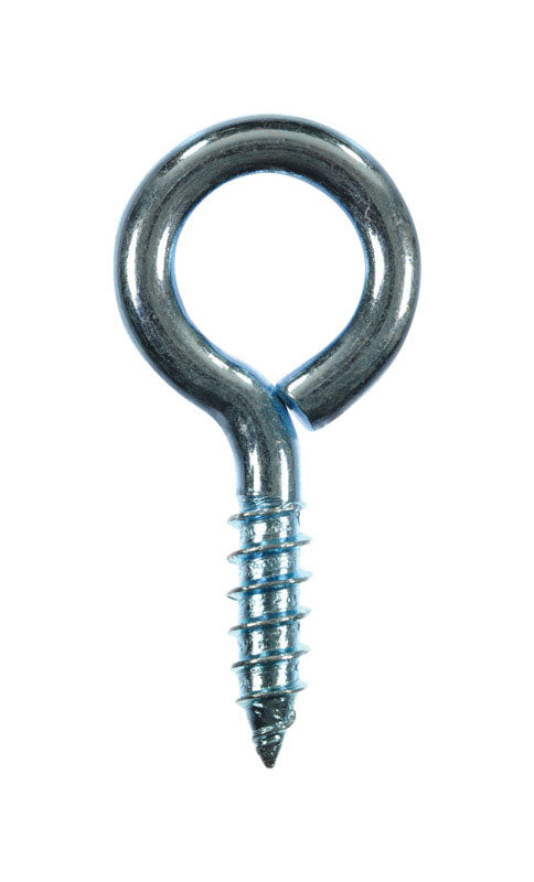 Ace 1/4 in. D X 1-13/16 in. L Zinc-Plated Steel Screw Eye 80 lb. cap. 5 pk