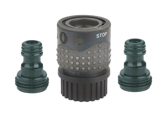 Gilmour Polymer 2 Male/1 Female Quick Connector Hose Set