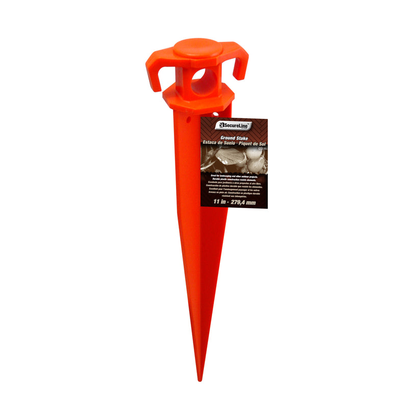 SecureLine 1.5 in. W X 11 in. H Plastic Stake 1 pk