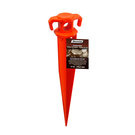 SecureLine 1.5 in. W X 11 in. H Plastic Stake 1 pk