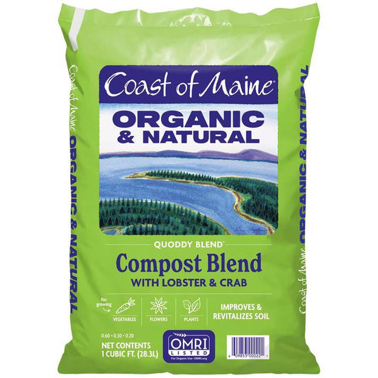 Coast of Maine Quoddy Blend Organic Soil Conditioner 1 cu ft