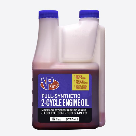 VP Racing Fuels 2-Cycle Synthetic Motor Oil 16 oz 1 pk