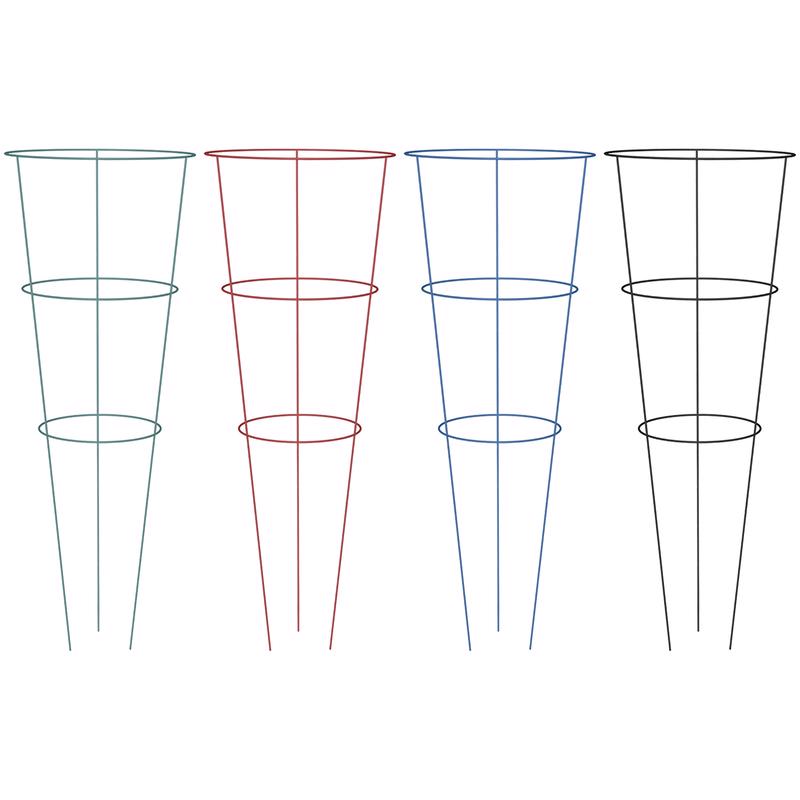 Panacea Vivid 42 in. H X 16 in. W Assorted Steel Tomato Cage