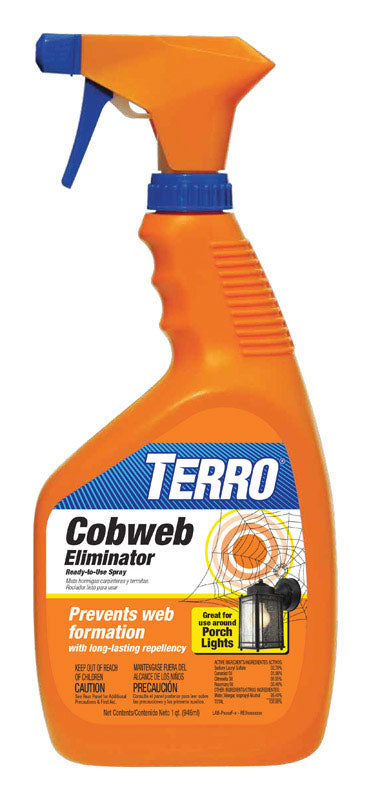 TERRO Cobweb Eliminator Liquid 1 qt