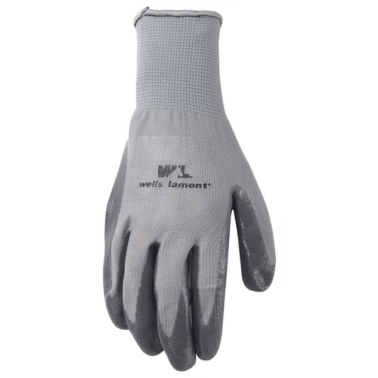 Wells Lamont Men's Work Gloves Gray L 3 pk