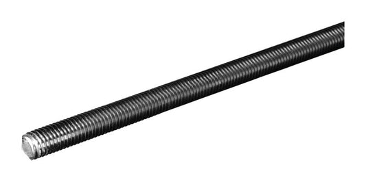 SteelWorks 1/2 in. D X 36 in. L Stainless Steel Threaded Rod