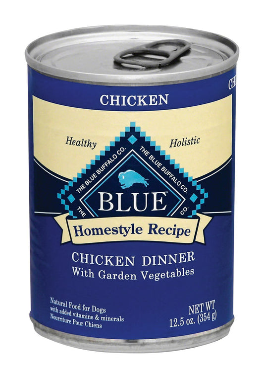 Blue Buffalo All Ages Chicken Dinner Wet Dog Food 12.5 oz