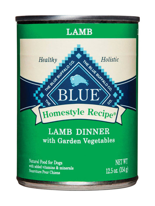 Blue Buffalo All Ages Lamb Dinner Wet Dog Food 12.5 oz