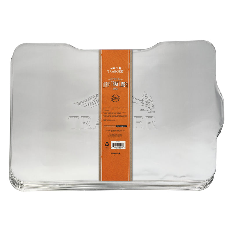Traeger Aluminum Drip Tray Liner 21 in. L X 15.5 in. W For Traeger Ironwood 650
