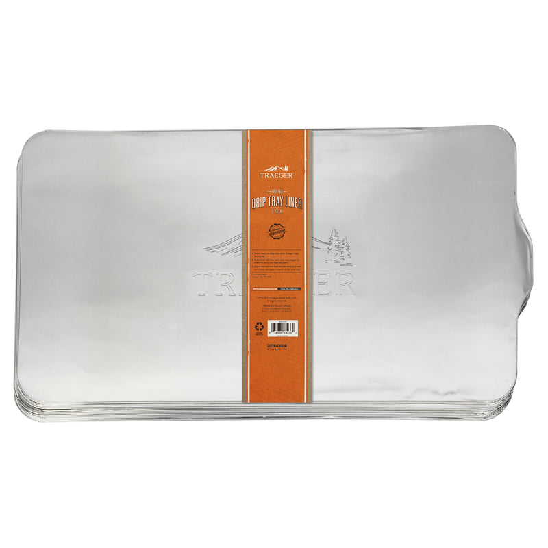 Traeger  Aluminum  Drip Tray Liner  For Pro 780 27.5 in. L x 15.5 in. W 5 pk
