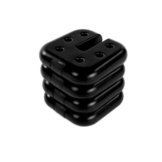 Crown Shade 5 lb Black Plastic Weight Plate