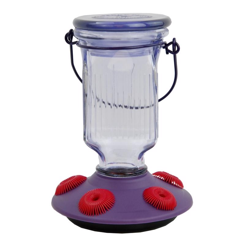 Perky-Pet Hummingbird 16 oz Glass Top-Fill Nectar Bird Feeder 5 ports