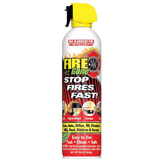Fire Gone 16 oz Fire Suppressor For Household