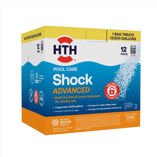 HTH Pool Care Granule Shock Treatment 12 lb