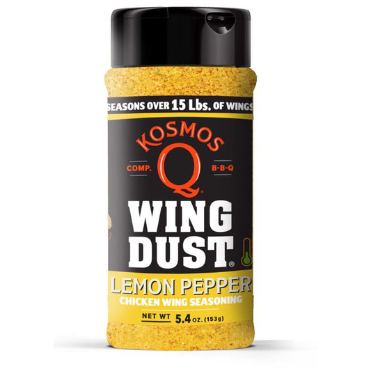 Kosmos Q Wing Dust Lemon Pepper Wing Seasoning 5 oz