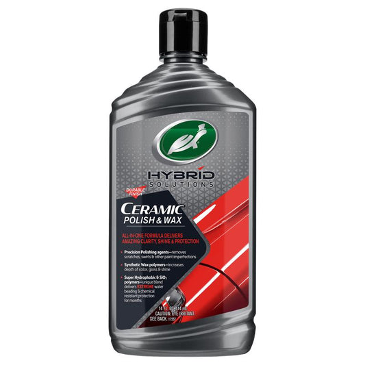 Turtle Wax Hybrid Solutions Ceramic Polish and Wax 14 oz