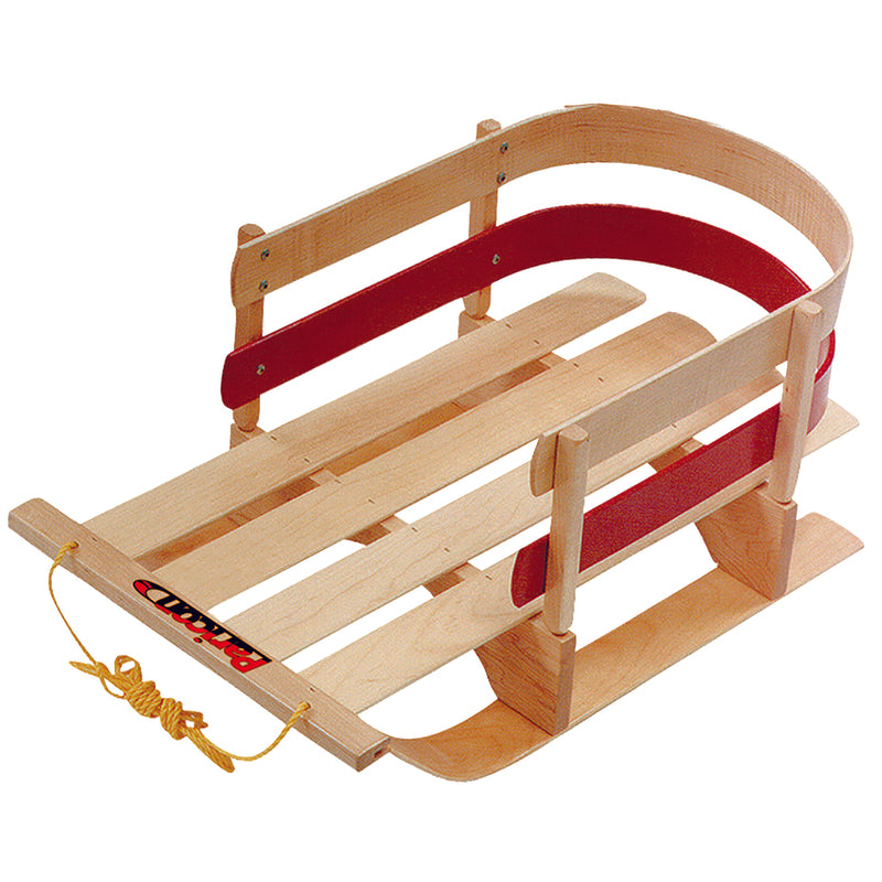 Paricon  Pull Sleigh  Deluxe Baby  Wood  Sled  29 in. L