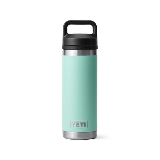 YETI Rambler 18 oz Seafoam BPA Free Bottle with Chug Cap