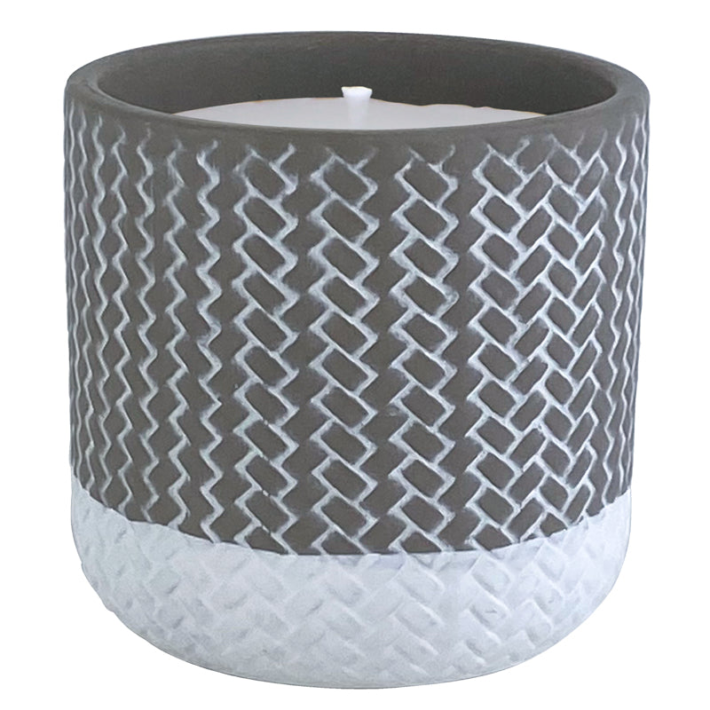 Trendspot Assorted Ceramic 4 in. H X 4 in. L X 4 in. W Reed Citronella Candle