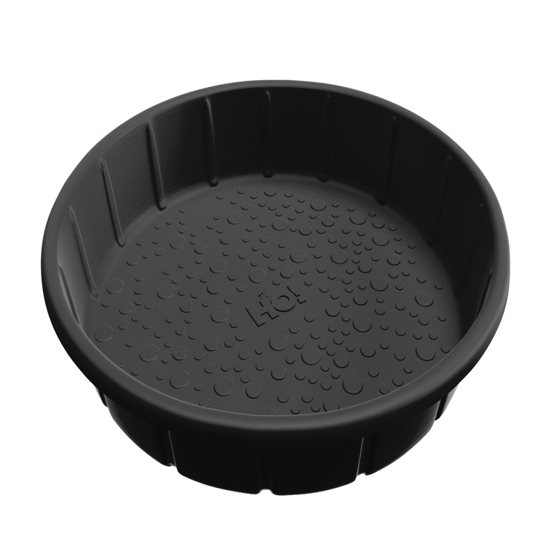 Gracious Living Black Polyethylene Utility Basin