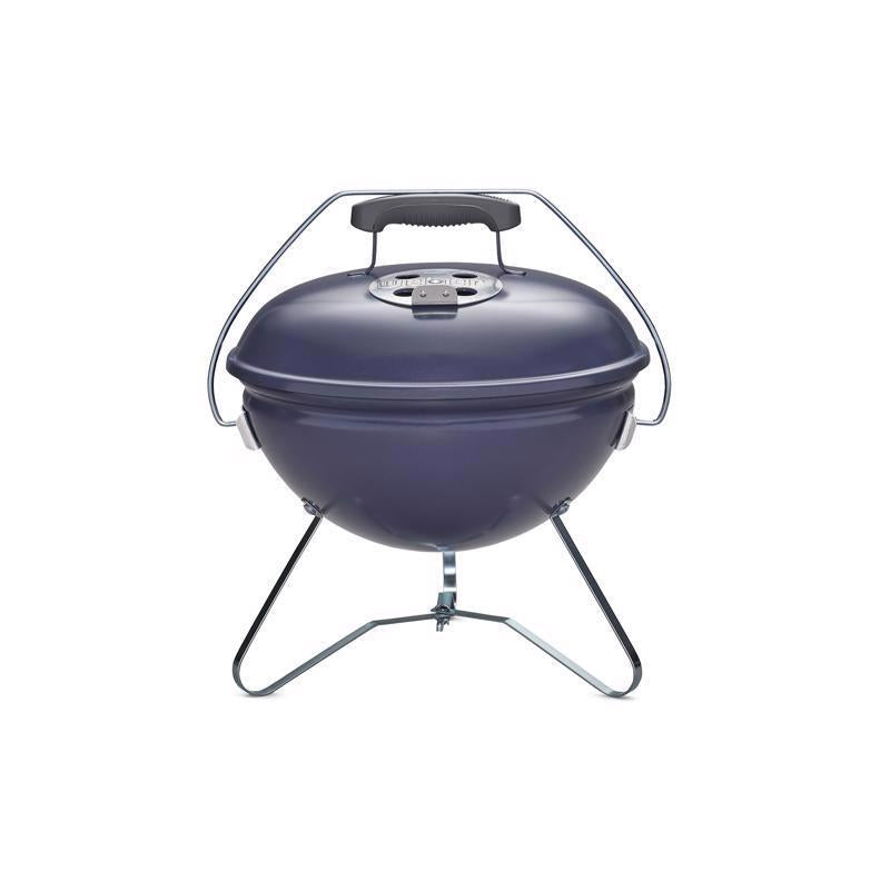 Weber 14 in. Smokey Joe Premium Charcoal Grill Slate Blue