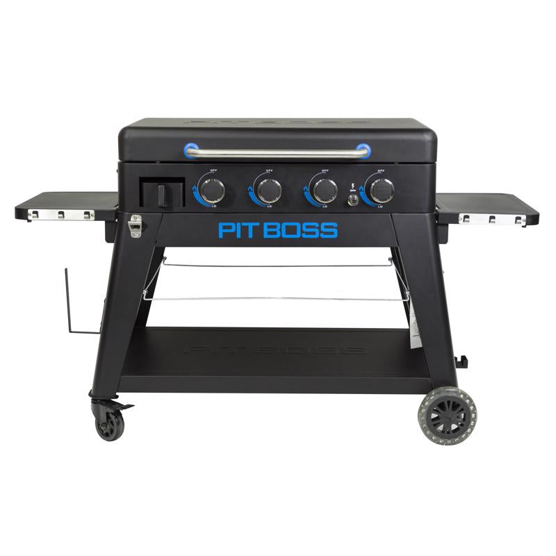 Pit Boss Ultimate 4 Burner Liquid Propane Outdoor Griddle Black