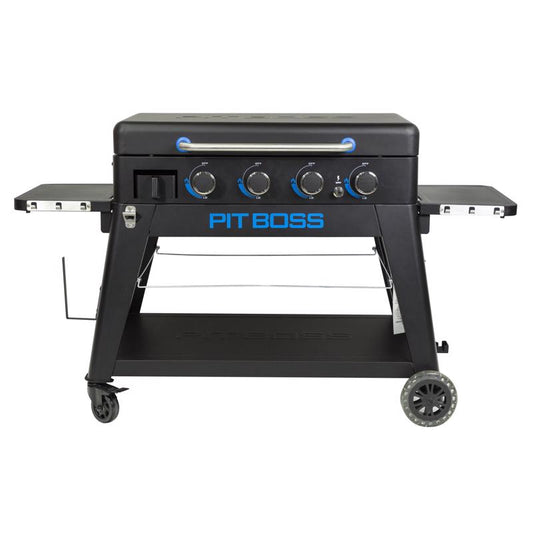 Pit Boss Ultimate 4 Burner Liquid Propane Outdoor Griddle Black