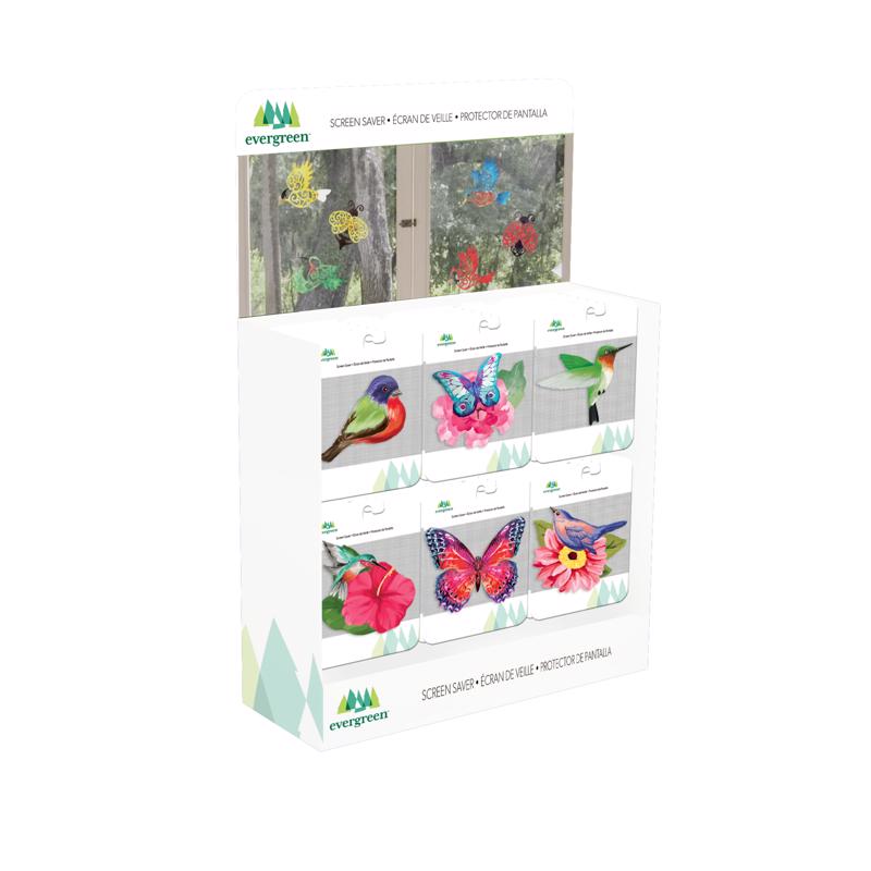 Meadowcreek Assorted Metal 4.25 in. H Screen Savers Outdoor Decoration